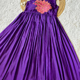 Violet Bloom Gown