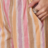 Light Pink Cotton Floral Printed Kurta Set