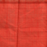 Classic Rose Pink Pure Raw Silk Saree With Contrast Border