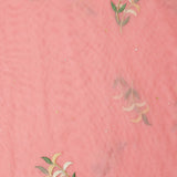 Cream French Crepe Kurti With Sharara And Dupatta