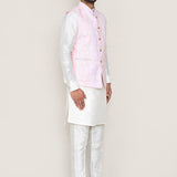 Jacquard Pink Jacket