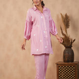 Flamingo Pink Santoon Co-Ord Set