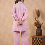 Blush Pink Santoon Co-Ord Set