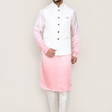 White Cotton Satin Jacket