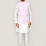 Jacquard Pink Jacket