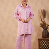 Flamingo Pink Santoon Co-Ord Set