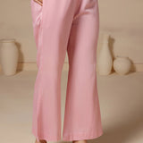 Pink Foil Georgette Co-Ord Set