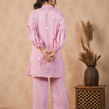 Flamingo Pink Santoon Co-Ord Set