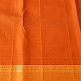 Golden Floral Kanjivaram Silk Saree