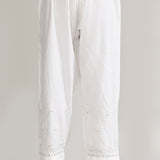 Baby Pink Cotton Chikankari Suit Set