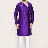 Royal Purple Art Silk Kurta Set