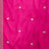 Royal Pink Chinon Silk Embroidered Kurta Set