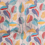 White Pure Silk Saree With Printed Design