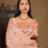 Dark Maroon Kanjivaram Silk Saree