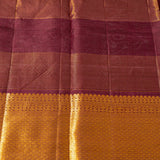 Mulberry Purple Kanjivaram Silk Saree