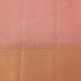Soft Pink Floral Kanjivaram Silk Saree