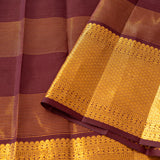 Mulberry Purple Kanjivaram Silk Saree
