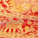 Greyish Blue Kanjivaram Silk Saree
