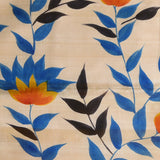 Dual Shade Pure Silk Saree With Painted Design