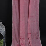 Muted Rouge Pink Embroidered Silk Saree
