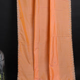 Soft Orange Embroidered Silk Saree