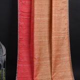 Dual Tone Pink Embroidered Dupion Silk Saree