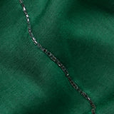 Teal Green Embroidered Silk Saree