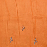 Turmeric Yellow Embroidered Matka Silk Saree