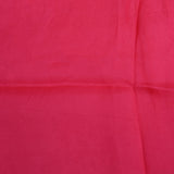 Raspberry Pink Foil Printed Organza Saree