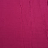 Dark Pink Embroidered Khadi Saree