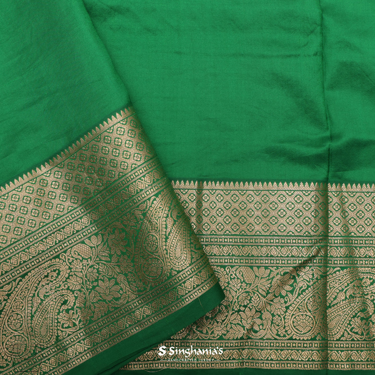 Cardinal Purple Printed Kanjivaram Silk Saree With Floral Design